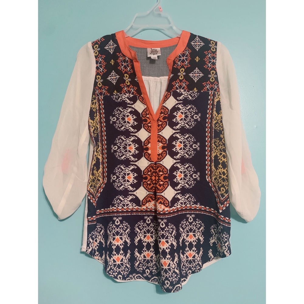 IVY JANE | Boho Long Sleeve Blouse XS